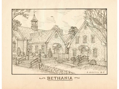 Bethania Moravian Church Print